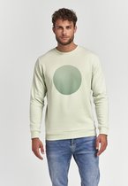Shiwi Gradient dot Sweater - minty pistache green - M
