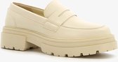 Nova beige dames loafers - Wit - Maat 40