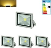 3 x LED Schijnwerper 20W Warm Wit