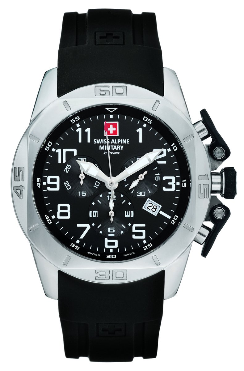 Swiss Alpine Military 7063.9837 heren horloge 45 mm