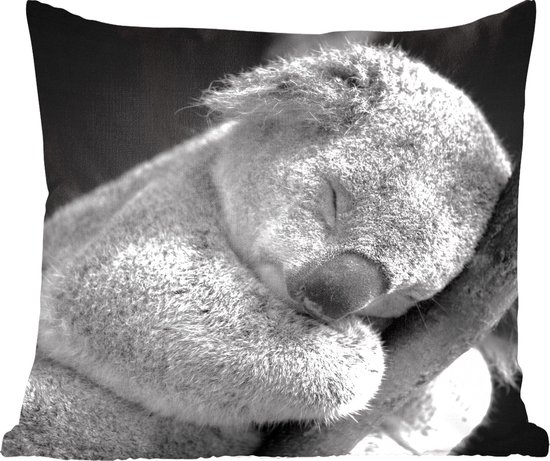 Sierkussen - Koala Slapen - Bruin - 60 Cm X 60 Cm