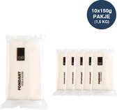 Voila Rolfondant Voordeelverpakking | Wit | 10x 150 gram (1,5 KG)