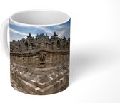 Mok - Architectuur van de Borobudur tempel - 350 ML - Beker