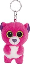 sleutelhanger Glubschis Briggy junior pluche 9 cm roze