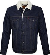 Levi's Trucker Spijkerjack Sherpa Navy - maat XXL