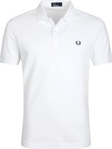 Fred Perry Poloshirt Wit - maat S