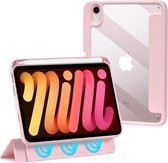 Apple iPad Mini 6 2021 hoes - Book Case Cover met Penhouder - Roze