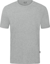 Jako Organic Stretch-T-Shirt Heren - Lichtgrijs Gemeleerd