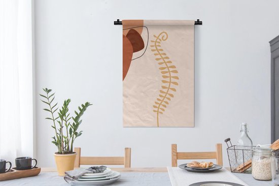 Tapisserie - Tapisserie - Été - Plante - Pastel - 60x90 cm - Tapisserie