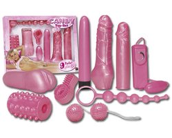 Candy Set Vibrator - 9 stuks