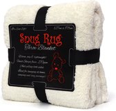 Snug Rug Sherpa - Throw - Extra Thick - Cream / White - Premium Throw Blanket - TV Blanket - Cuddle Blanket - Living Blanket - Fleece Blanket