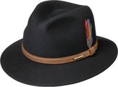 Stetson traveller woolfelt zwart