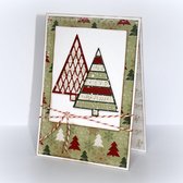 Joy!Crafts Snijstencil - Gerti's Kerstbomen 1