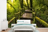 Behang - Fotobehang regenwoud en jungle - Breedte 360 cm x hoogte 240 cm