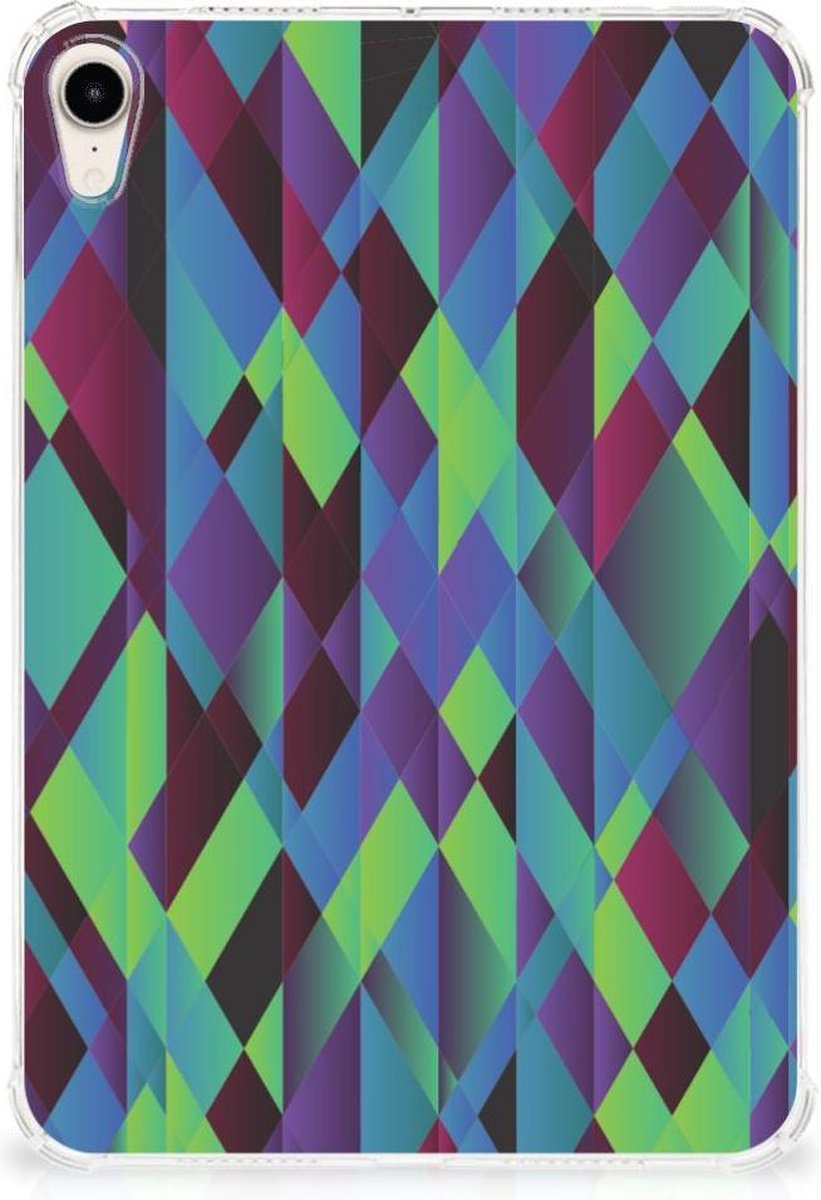 Apple iPad mini 6 (2021) Back Cover Abstract Green Blue