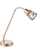 Home Sweet Home - Klassieke tafellamp Solo - Brons - 34/34/40,5cm - bedlampje - geschikt voor GU10 lichtbron - gemaakt van Metaal