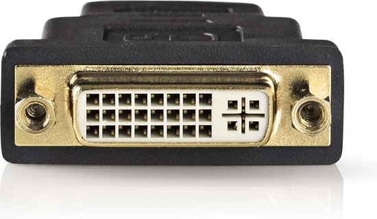 Nedis CVBW34910AT cable gender changer HDMI DVI-D Anthracite