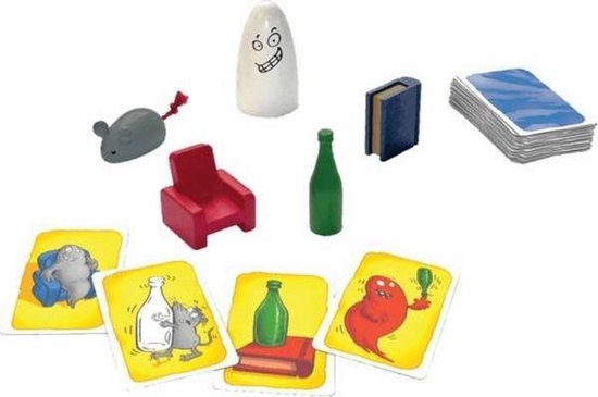 Thumbnail van een extra afbeelding van het spel Spellenbundel - Kaartspel - 2 stuks - Machi Koro Basisspel & Vlotte Geesten