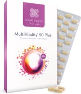 Healthspan Multivitamine 50 Plus | 180 tabletten |Versterkende multivitamine voor 50-plussers | Ondersteuning immuniteitgezondheid | Met toegevoegde Ginkgo Biloba & citrusbioflavon