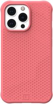 UAG Hoesje geschikt voor Apple iPhone 13 Pro Telefoonhoesje Flexibel TPU | UAG [U] Dot Backcover Shockproof | Schokbestendig iPhone 13 Pro Telefoonhoesje | Anti Shock Proof - Clay | Roze
