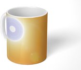 Mok - Oranje gloed van de zon - 350 ML - Beker