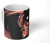 Mok - Paard - Halster - Bruin - 350 ML - Beker