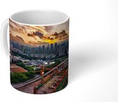 Mok - Zonsopkomst in Shenzhen - 350 ML - Beker - Sinterklaas Cadeau - Kerst Cadeautjes - Schoencadeautjes - Uitdeelcadeautjes