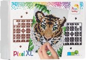 Pixelhobby - Pixel XL - set 4 basisplaten - tijger