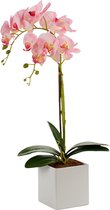 Ibergarden Kunstplant Orchidee 51 X 14 X 18 Cm Roze