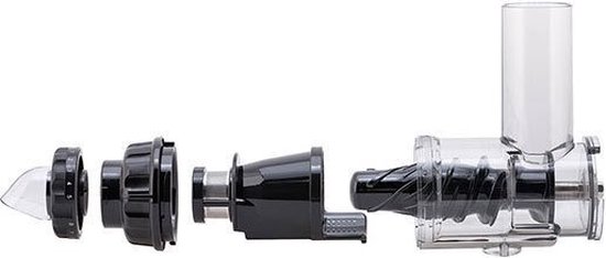 BioChef JU-BC-AX-AU citruspers/sapmaker Slowjuicer 150 W Zwart, Rood, Transparant van BioChef — afbeelding 5