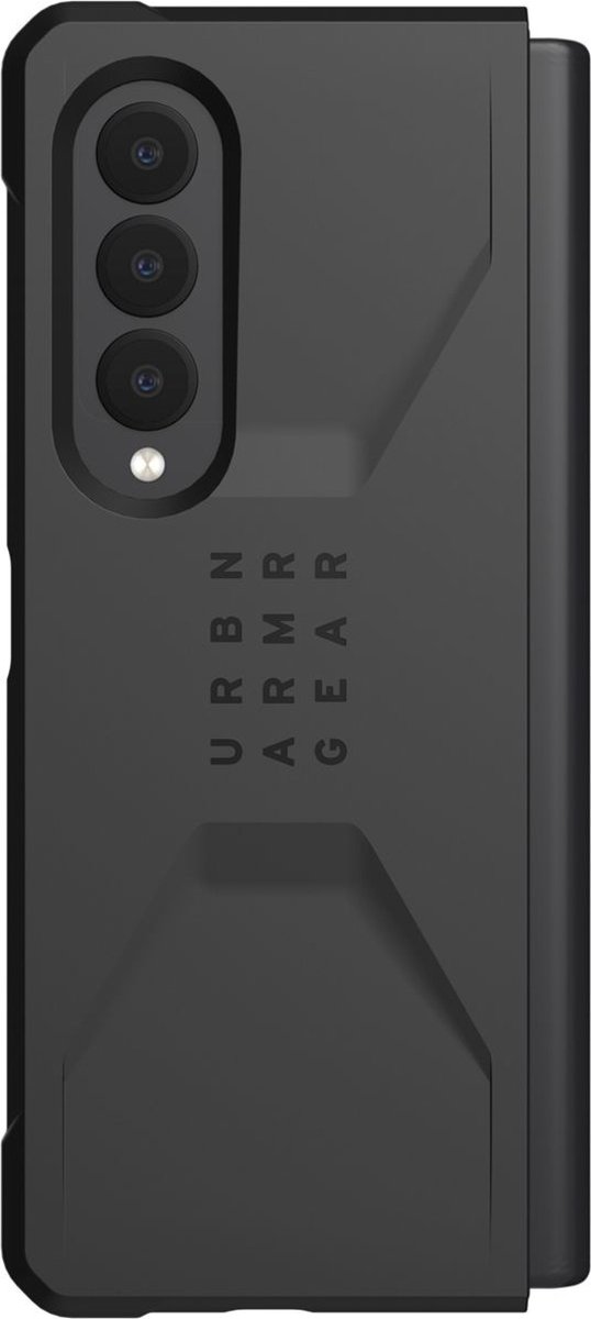 UAG - Civilian backcover hoes - Geschikt voor Samsung Galaxy Z Fold3 - Zwart
