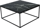 Marmer salontafel - 80 x 80 cm, Wit
