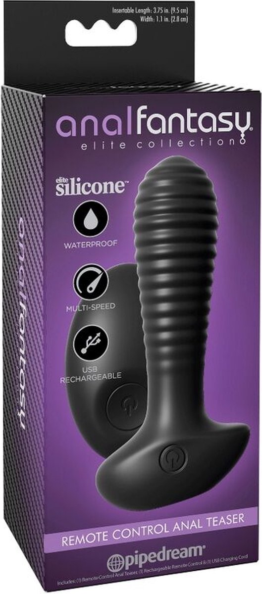 Goedkoopste Anal Fantasy - Elite Anal Teaser Vibrerende Buttplug - Altijd Garantie