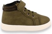 D.T. NEW YORK D.T.New York jongens sneaker hoog  KAKI 25