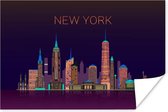 Poster New York - Skyline - Amerika - 30x20 cm