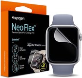 Spigen Neo Flex Folie Ultra-Clear Screenprotector Geschikt voor Apple Watch Series 4 (40mm) 3-Pack