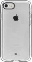 Apple iPhone 7 Hoesje - XQISIT - Phantom Serie - Hard Kunststof Backcover - Clear / Anthracite - Hoesje Geschikt Voor Apple iPhone 7