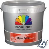 Global Paint Styrol Satin Wit
