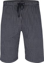 Ceceba heren pyjamabroek kort - donkerblauw met wit geruit - Maat: 5XL