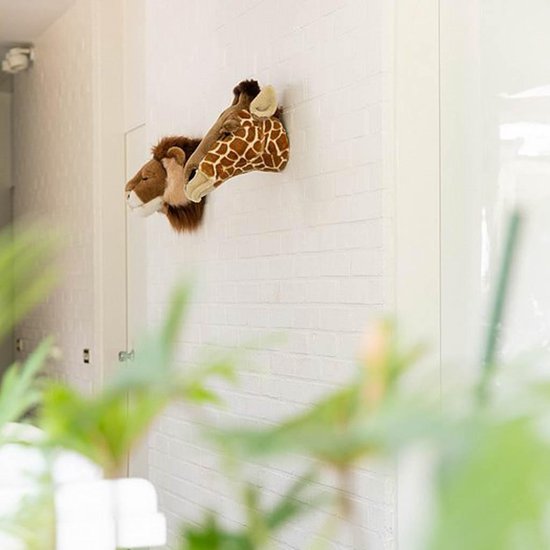 Wild & Soft Bibib Dierenkop Giraf — afbeelding 3