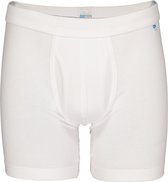 SCHIESSER Long Life Cotton shorts (1-pack) - lang met gulp - wit - Maat: S