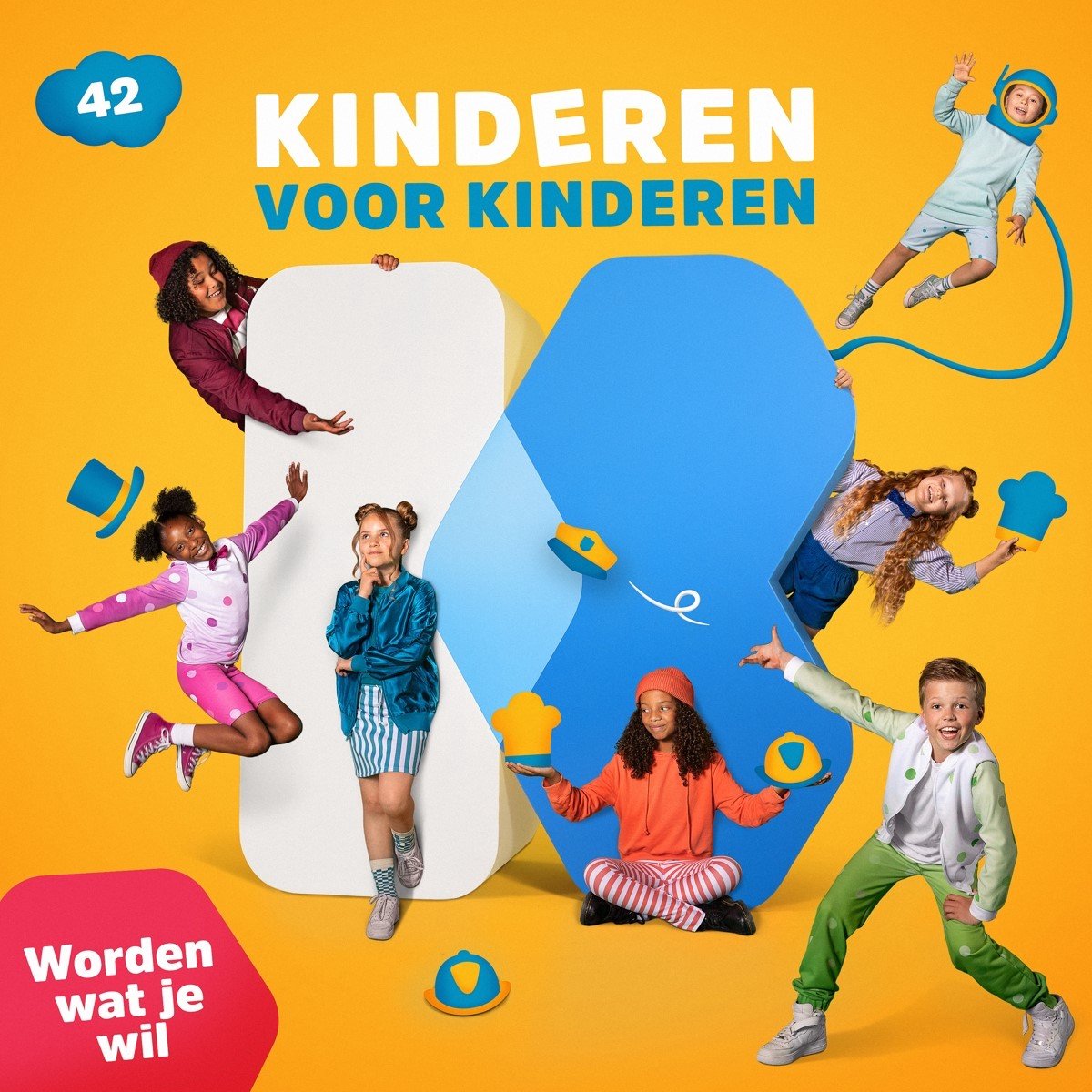 Kinderen Voor Kinderen - Deel 42 - Wat Je Worden Wil (CD) - Kinderen voor Kinderen