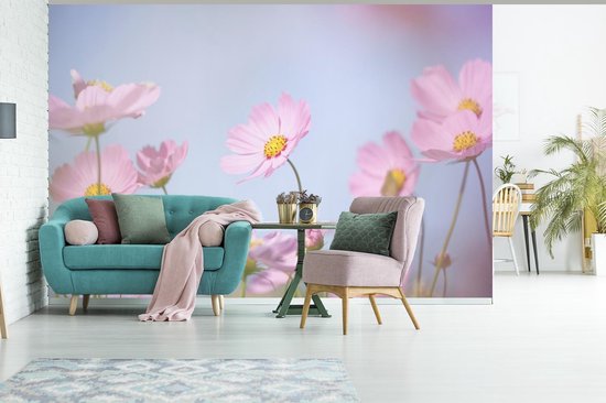 Papier Peint - Papier Papier peint photo Fleurs - Rose - Extérieur - Largeur 600 cm x Hauteur 400 cm