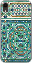 Geschikt voor iPhone XR hoesje - Een traditionele Marokkaanse mozaïekdecoratie - Siliconen Telefoonhoesje