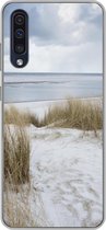 Geschikt voor Samsung Galaxy A30s hoesje - Noordzee - Duinen - Water - Siliconen Telefoonhoesje