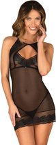 OBSESSIVE CHEMISE | Obsessive - Allastia Chemise And Thong S/m