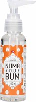 Anal Lube - Numb Your Bum - 100 ml - Lubricants