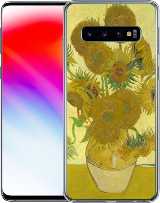 Coque Samsung Galaxy S10 - Tournesols - Vincent van Gogh - Siliconen