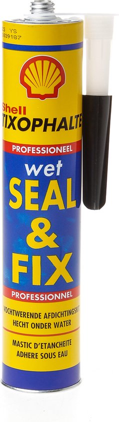 Afbeelding van illbruck Shell Wet Seal & Fix - 310 ML - zwart