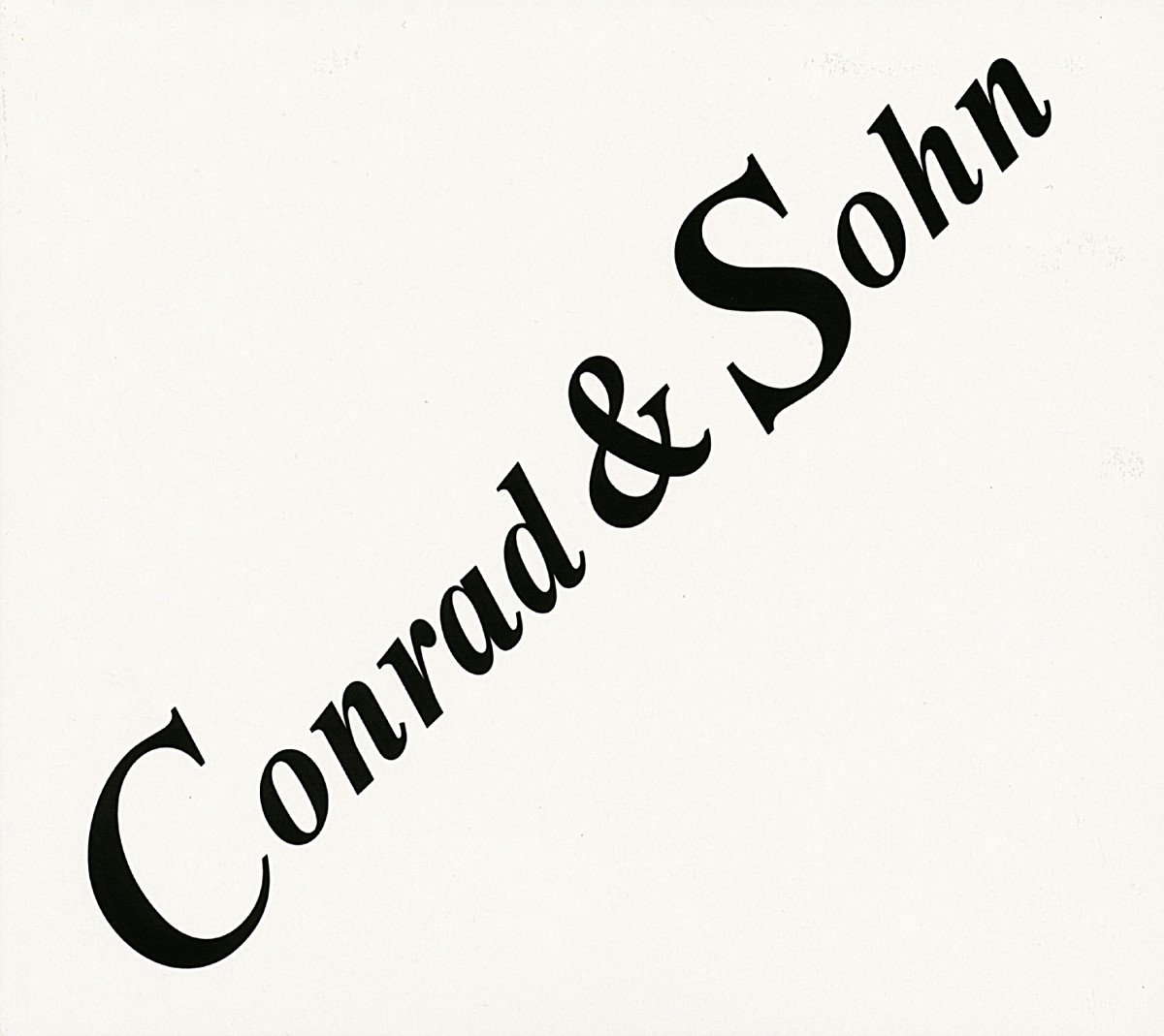 Conrad Schnitzler & Gregor Schnitzler - Conrad & Sohn (LP) (Remastered)
